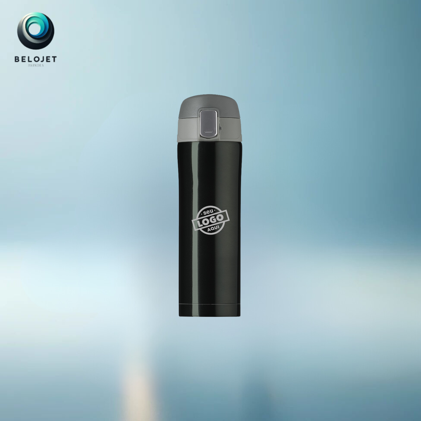 100un Garrafa Térmica 450ml - Imagem 6