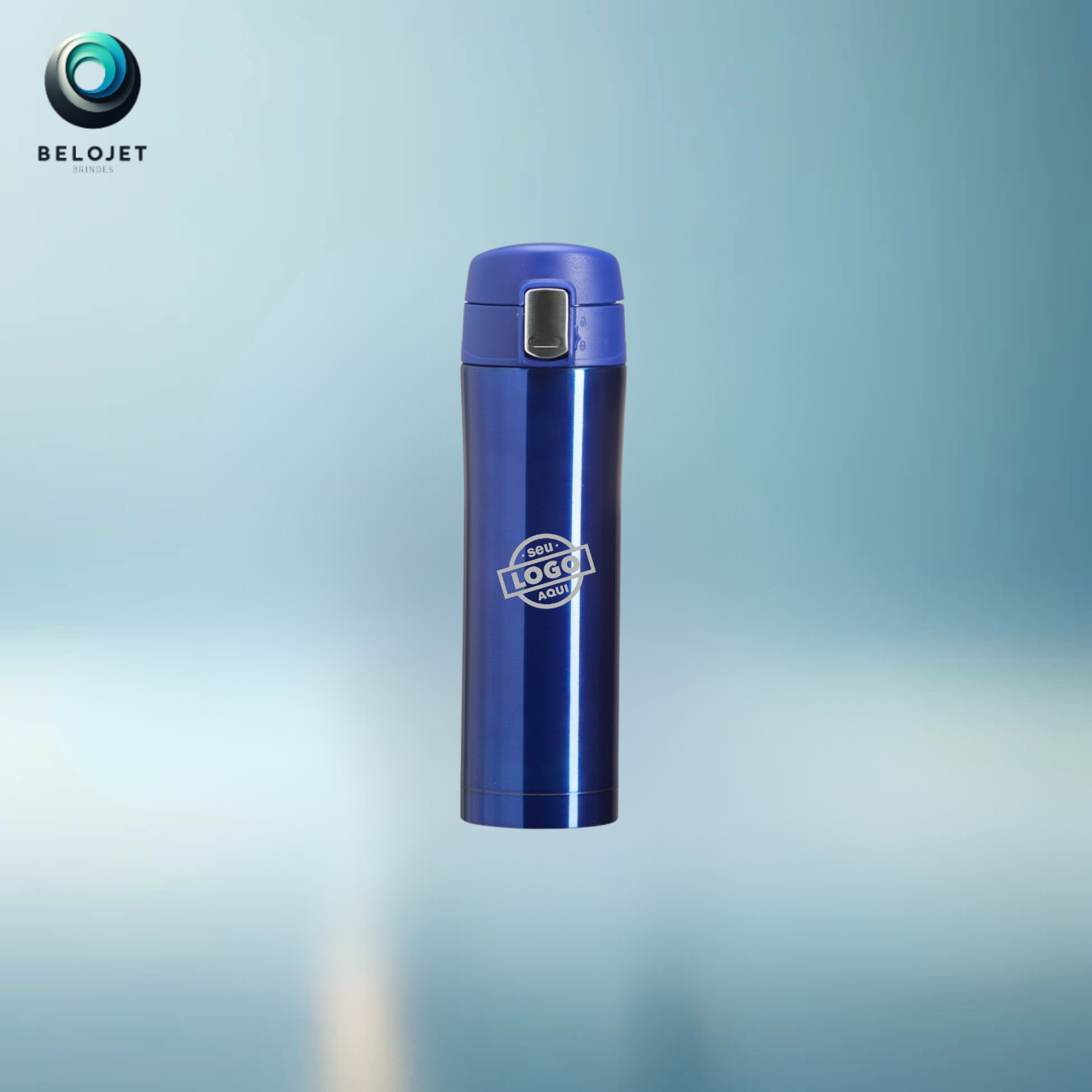 100un Garrafa Térmica 450ml - Imagem 7